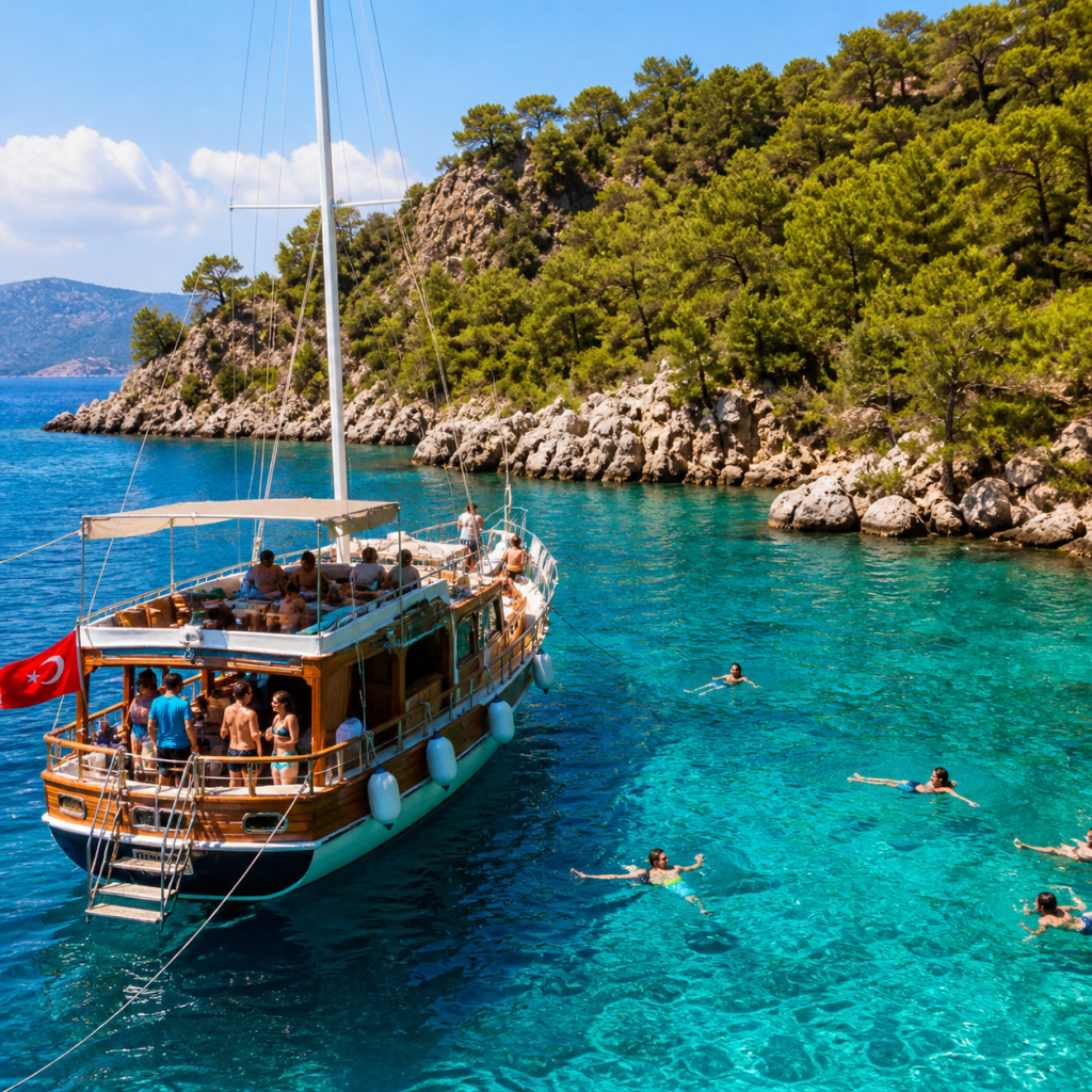 Antalya Korsan Tekne turu