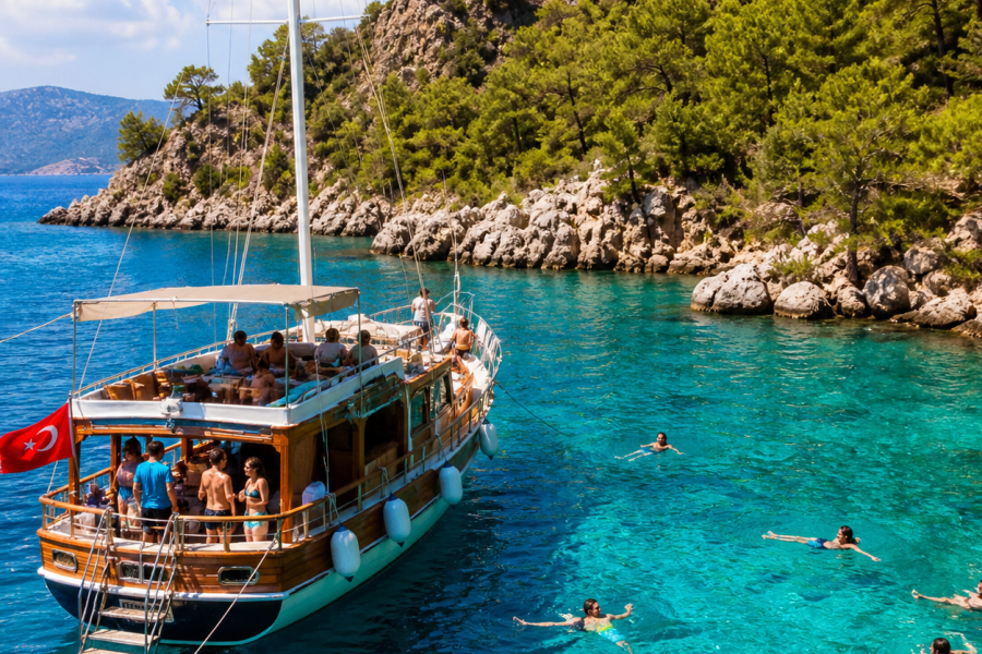 Antalya Korsan Tekne turu